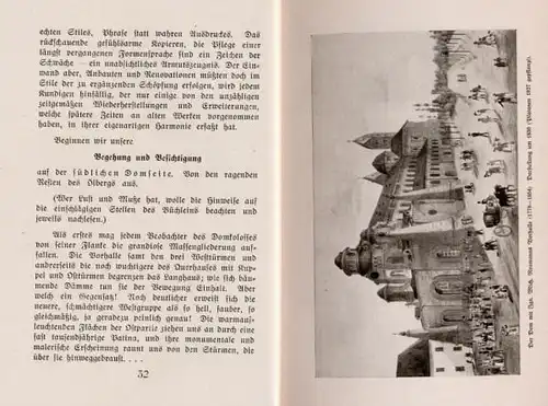 Rhein Pfalz Speyer Kaiser Dom Architektur Baugeschichte Führer 1927