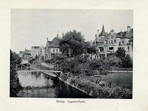 Deutsches Kaiserreich Ostsee Danzig Stadt Architektur Bilder Album 1908