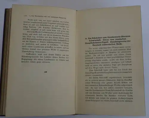 Deutscher Kaufman in China Mandschurei Russisch-Japanischer Krieg Buch 1906