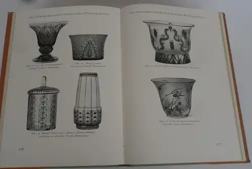 Deutschland Europa Glas Kunst Design Dekor Moderne Marken Technik Buch 1925