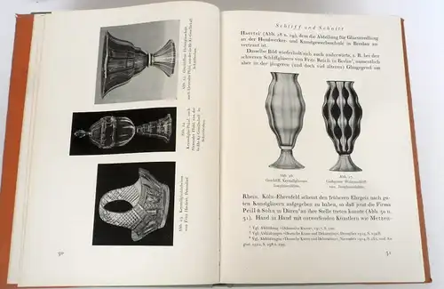 Deutschland Europa Glas Kunst Design Dekor Moderne Marken Technik Buch 1925