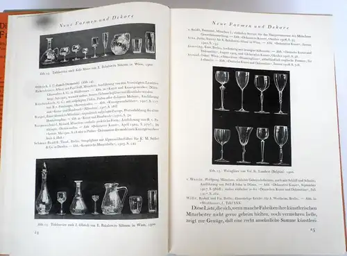Deutschland Europa Glas Kunst Design Dekor Moderne Marken Technik Buch 1925