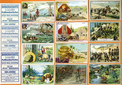 Werbung Reklame Neustadt Kaiserlautern 58  Kaufmannsbilder  Sammlung um 1900