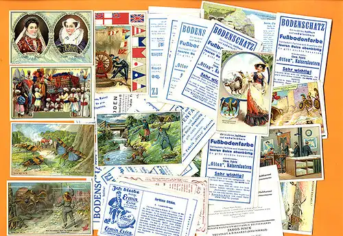 Werbung Reklame Neustadt Kaiserlautern 58  Kaufmannsbilder  Sammlung um 1900