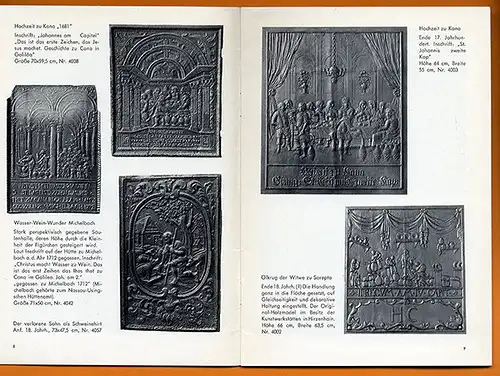 Hessen Wetzlar Bruderus Eisenwerke alte Kamin Ofenplatten Buch 1964 