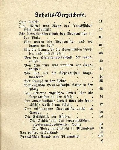Rheinland Pfalz Weltkrieg Politik Geschichte Französische Besatzung 1918 -1930