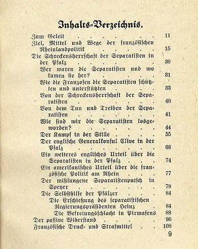Rheinland Pfalz Weltkrieg Politik Geschichte Französische Besatzung 1918 -1930 