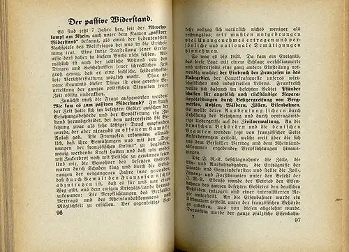 Rheinland Pfalz Weltkrieg Politik Geschichte Französische Besatzung 1918 -1930 