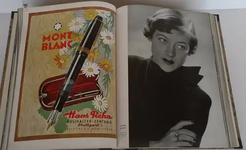 Stuttgarter Leben Fotografie Reklame Mode Lifestyl Magazin Jahrgang 1950
