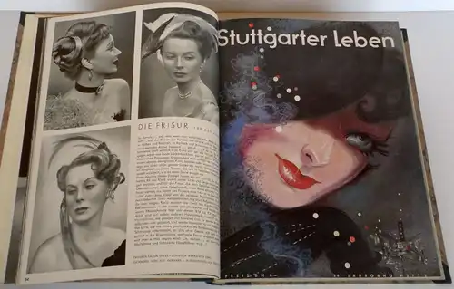 Stuttgarter Leben Fotografie Reklame Mode Lifestyl Magazin Jahrgang 1950