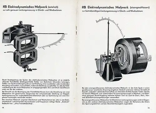 Frankfurt Elektrotechnik Messgeräte Instrumente Hartmann & Braun Katalog 1950