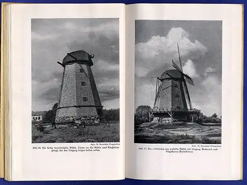 Westfalen Museumsdorf Cloppenburg Bokeler Mühle Aufbau Technik Buch 1942