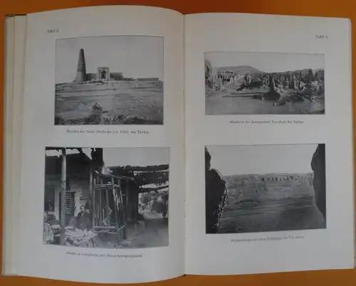 Asien China Ostturkestan Archäologie Vökerkunde Deutsche Turfan Expedition 1926