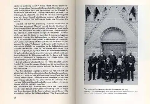 Hessen Odenwald Gadernheim Geschichte Chronik Heimatbuch 1963