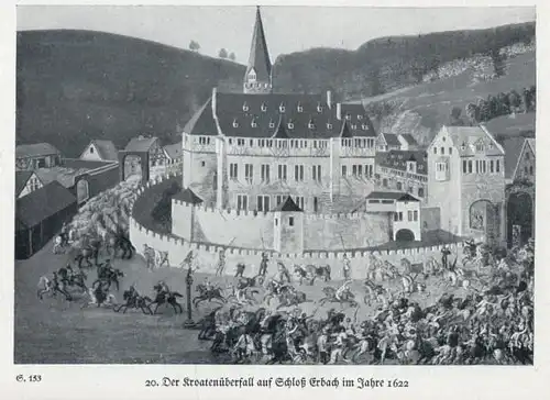 Hessen Odenwald Main Franken Neckar Geschichte Heimatbuch 1929