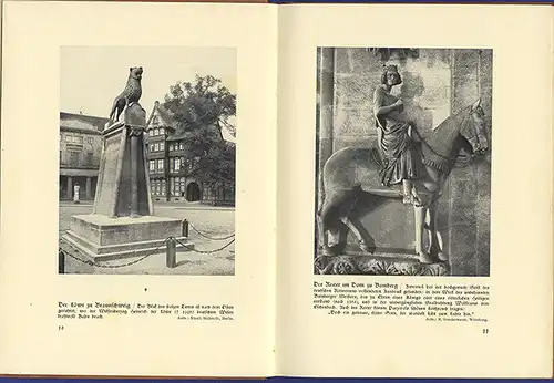 Deutsche Geschichte nationale Denkmäler Weihestätten Baukunst Bildband 1926