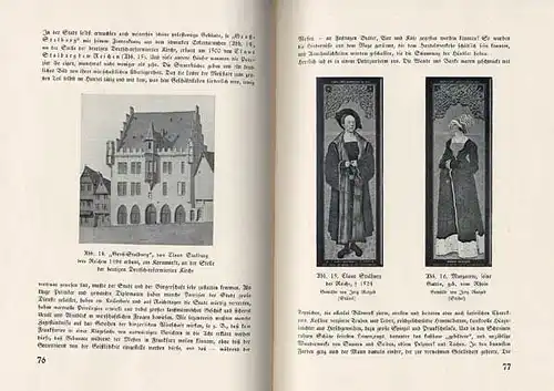 Hessen Frankfurt Main Mittelalter Stadt Geschichte Chronik 1927