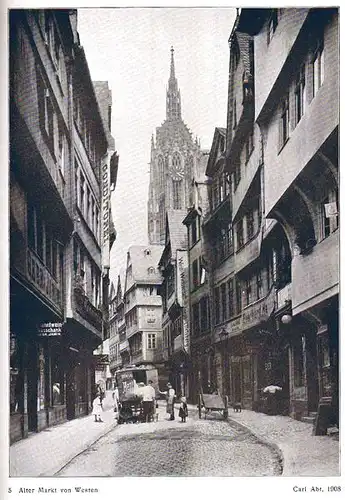 Hessen Frankfurt Main Vororte Stadtteile Geschichte Foto Bildband 1924