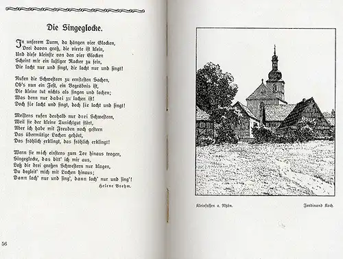 Hessen Heimat Hessische Künstler und Dichter Ubbelohde Kunst Grafik Buch 1918