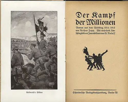 Deutschland Erster Weltkrieg Der Kampf der Millionen Soldaten Roman 1915