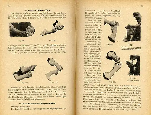 Universium der Magie Schule der Zauberkunst Taschenspieler Tricks Lehrbuch 1921