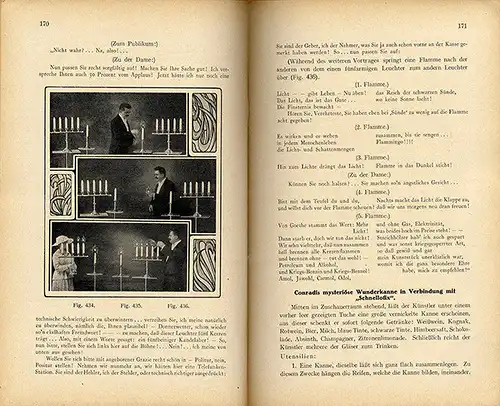 Universium der Magie Schule der Zauberkunst Taschenspieler Tricks Lehrbuch 1921