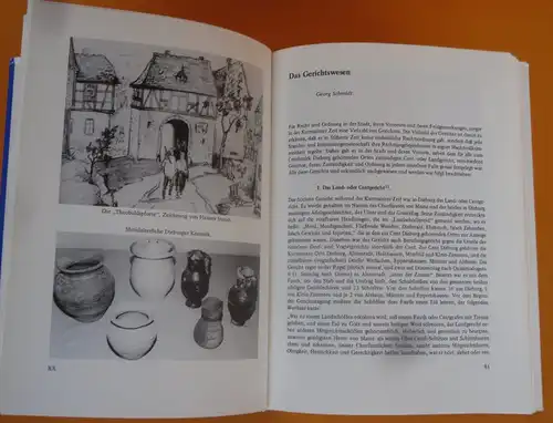 Hessen Darmstadt 700 Jahre Stadt Dieburg Geschichte Chronik Heimatbuch 1977