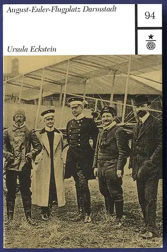 Hessen Darmstadt Griesheim August Euler Flugplatz Luftfahrt Geschichte 2008