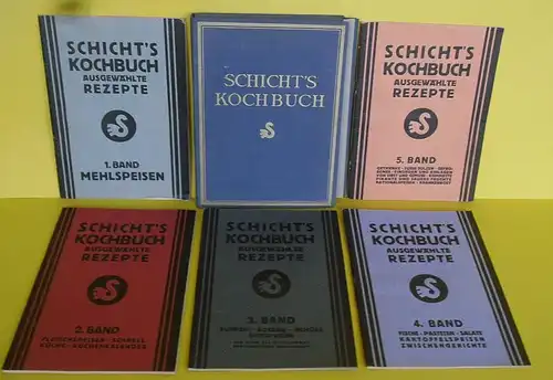 Kochen Backen Mehlspeisen Suppe Fisch Fleisch Obst Schicht Kochbücher 1930