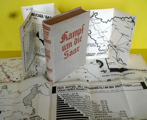 Deutsche Geschichte Der Kampf um die Saar Saarland Abstimmung Buch 1934