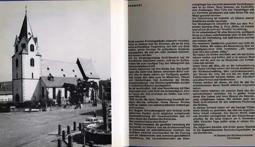 Hessen Odenwald Groß Umstadt Stadtkirche Geschichte Architektur Renovierung 1969