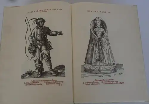 Mittelalter Bilder Buch Mode Trachten Kleidung Männer Frauen Nürnberg 1650