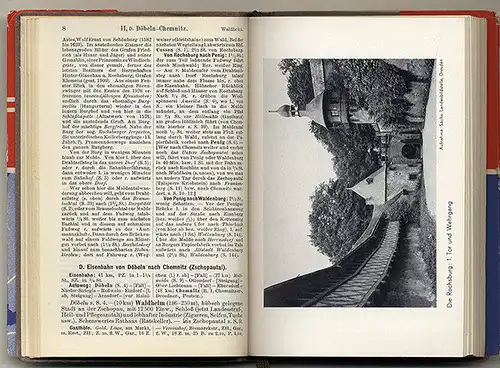 Sachsen Erzgebirge Böhmen Meyers Reise Verkehr Wander Buch 1936