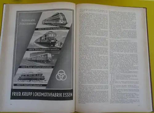 Deutschland Bundesbahn Eisenbahn Verkehr Lokomotiven Wiederaufbau Jahrbuch 1950