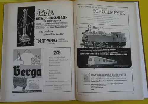 Deutschland Bundesbahn Eisenbahn Verkehr Lokomotiven Wiederaufbau Jahrbuch 1950