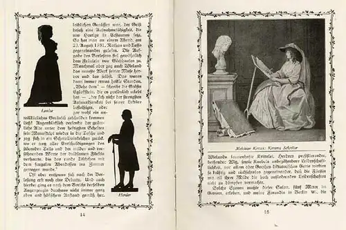 Thüringen Weimar Schloß Tiefurt Herzögin Anna Amalia Geschichte Führer 1913