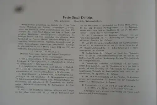 Karlsruhe Internationale Polizei Ausstellung Kriminaltechnik Festbuch 1925