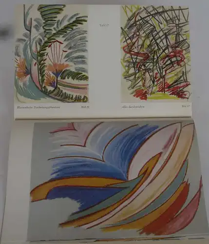Psychologie Psychoanalyse Neurose Behandlung Bilder Maltherapie Buch 1953