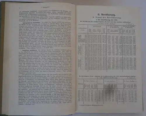 Großherzogtum Hessen Bevölkerung Wirtschaft Verkehr Handel Preise Jahrbuch 1909