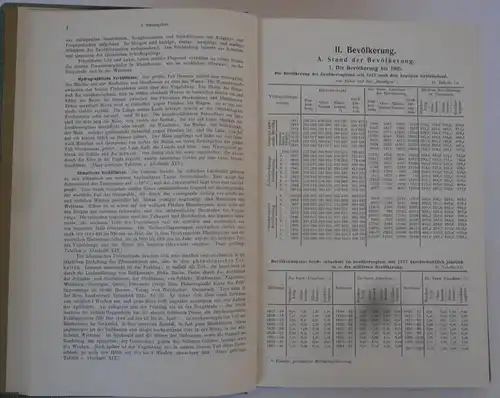 Großherzogtum Hessen Bevölkerung Wirtschaft Verkehr Handel Preise Jahrbuch 1909