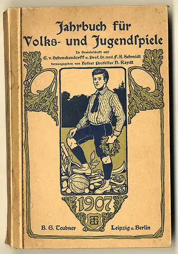 Pädagogik Freizeit Sport Kinder Jugend Spiele Jahrbuch 1907