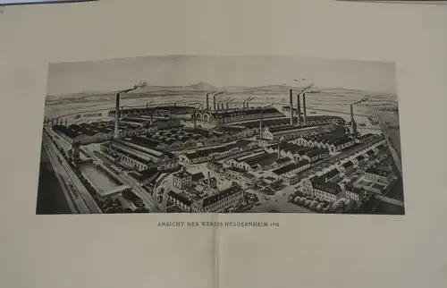 Hessen Frankfurt Heddernheim Kupferwerke Geschichte Firmen Festschrift 1918