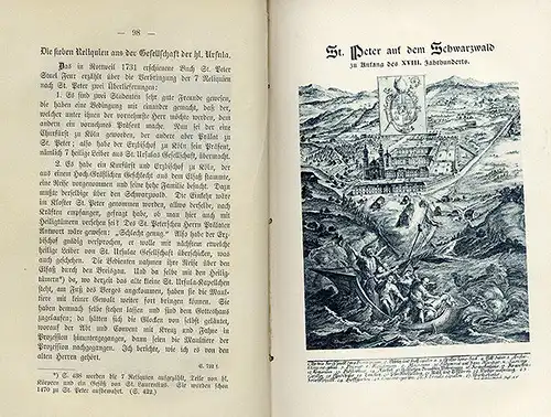 Baden Freiburg Breisgau Feldberg Heimat Geschichte Sagen Buch 1899
