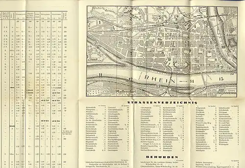 Rhein Pfalz Mosel Koblenz Stadt Geschichte Architektur Reiseführer Prospekt 1929