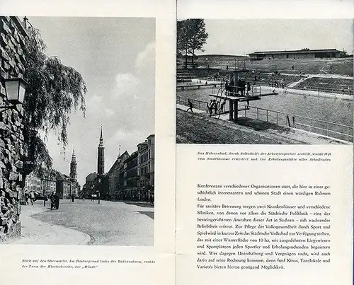 Sachsen Görlitz Stadt Geschichte Architektur Peterskirche 3 Reiseführer 1952