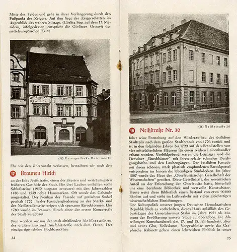 Sachsen Görlitz Stadt Geschichte Architektur Peterskirche 3 Reiseführer 1952