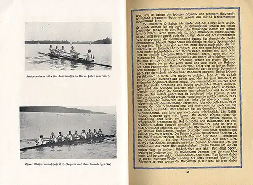 Österreich Linz Donau Rudern Wassersport 50 Jahre Ruder Verein Festschrift 1926