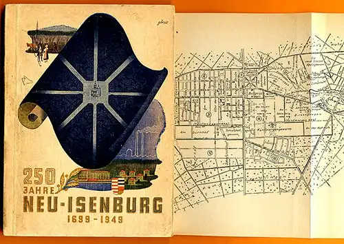 Hessen Frankfurt 250 Jahre Stadt Neu Isenburg Hugenotten Denkschrift 1949