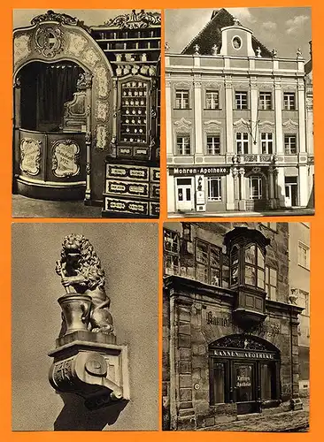Deutschland Medizin Alte Apotheken 8 Foto Postkarten um 1930 