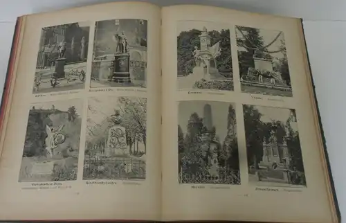 Deutsches Reich Kaiser Krieger Vaterländische Denkmal Topografie von 1901  